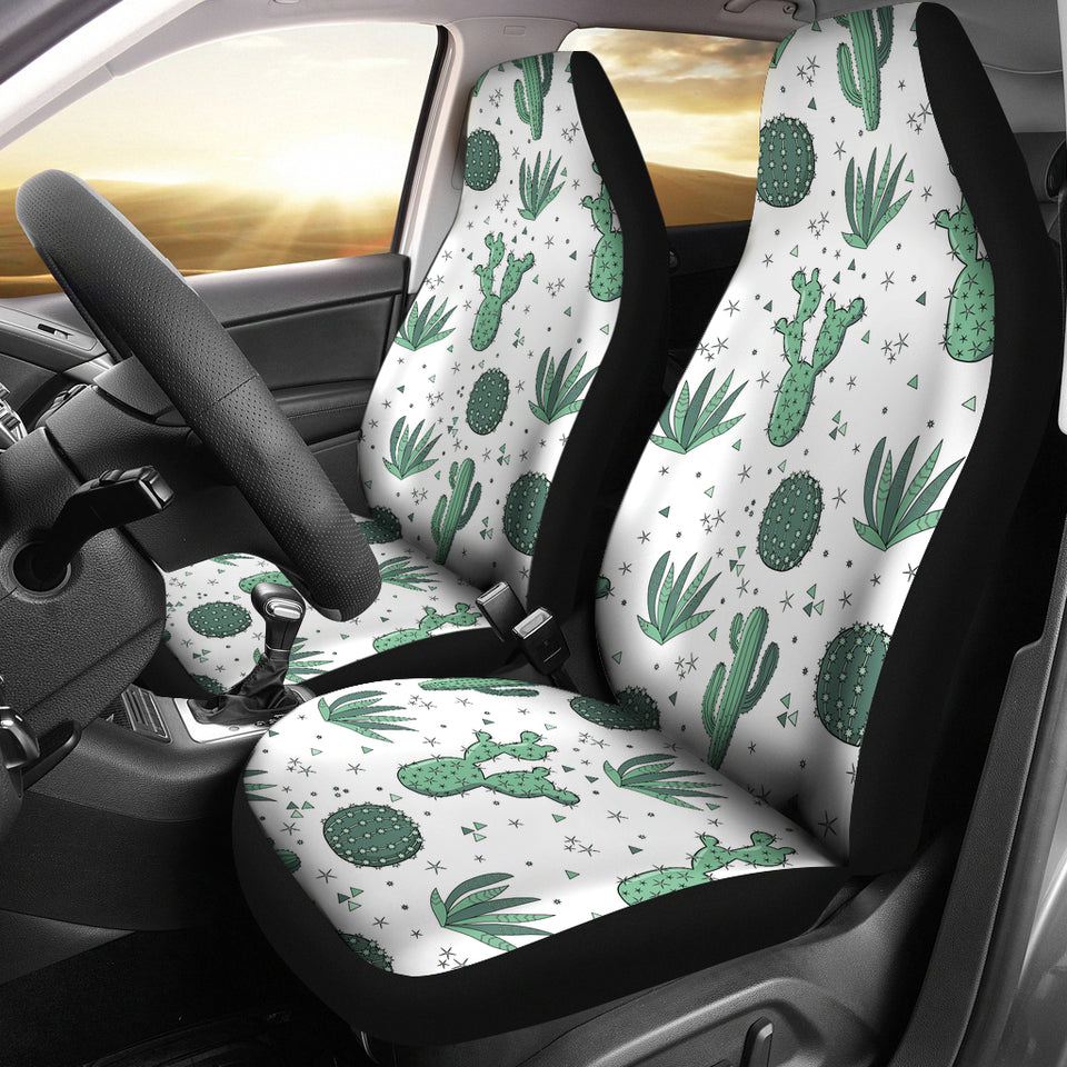 Cactus Pattern Universal Fit Car Seat Covers