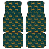 Piano Pattern Print Design 03 Front and Back Car Mats