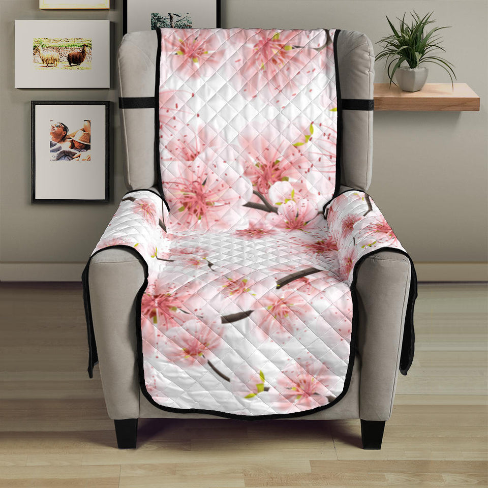 Sakura Pattern Theme Chair Cover Protector