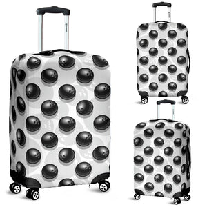 Bowling Ball Pattern Luggage Covers