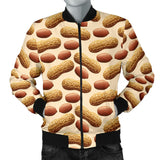 Peanut Pattern Men Bomber Jacket