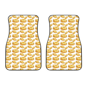 Pancake Pattern Print Design 05 Front Car Mats