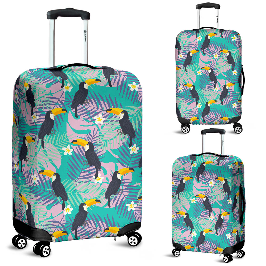 Toucan Pattern Background Luggage Covers