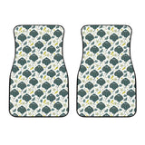 Stingray Pattern Print Design 03 Front Car Mats