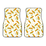 Corn Pattern Print Design 04 Front Car Mats