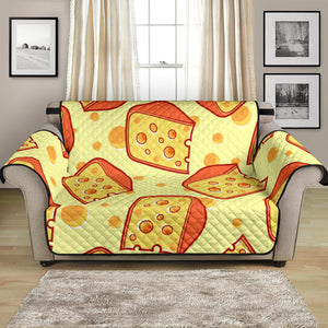 Cheese Pattern Loveseat Couch Cover Protector