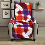 Boomerang Pattern Background Chair Cover Protector