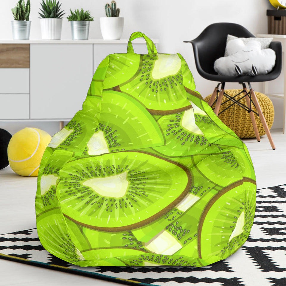 Sliced Kiwi Pattern Bean Bag Cover