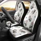 Sleep Raccoon Pattern Universal Fit Car Seat Covers