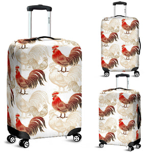Rooster Chicken Pattern Luggage Covers