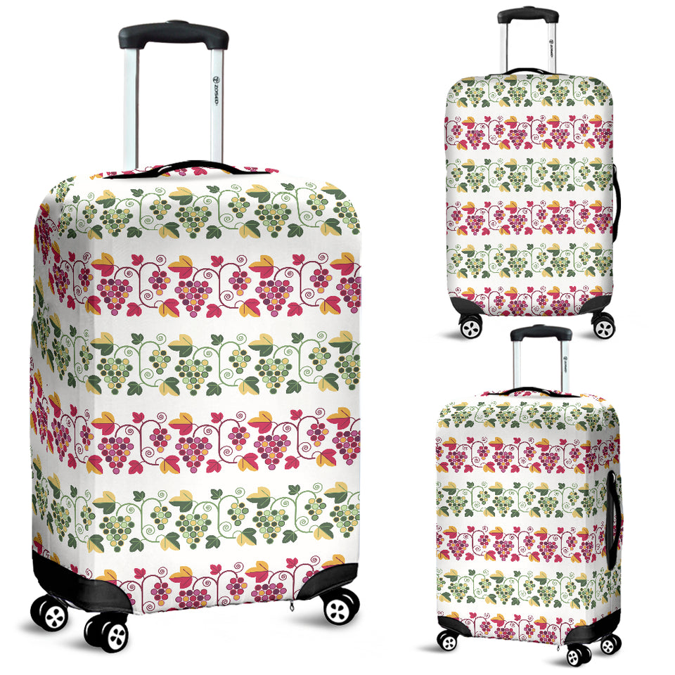 Grape Grahpic Decorative Pattern Luggage Covers