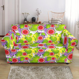 Guava Pattern Loveseat Couch Slipcover