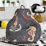 Seahorse Pattern Bean Bag Cover