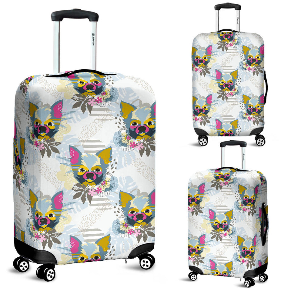Chihuahua Pattern Luggage Covers