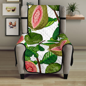 Guava Leaves Pattern Chair Cover Protector