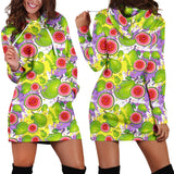 Guava Pattern Women Hoodie Dress