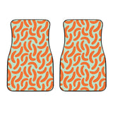 Sausage Pattern Print Design 04 Front Car Mats