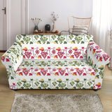 Grape Grahpic Decorative Pattern Loveseat Couch Slipcover