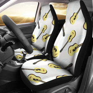 Classic Guitar Pattern Universal Fit Car Seat Covers