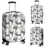 Zebra Pattern Luggage Covers