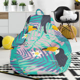 Toucan Pattern Background Bean Bag Cover