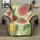 Guava Pattern Background Recliner Cover Protector