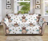 Unicorn Pug Pattern Sofa Cover Protector