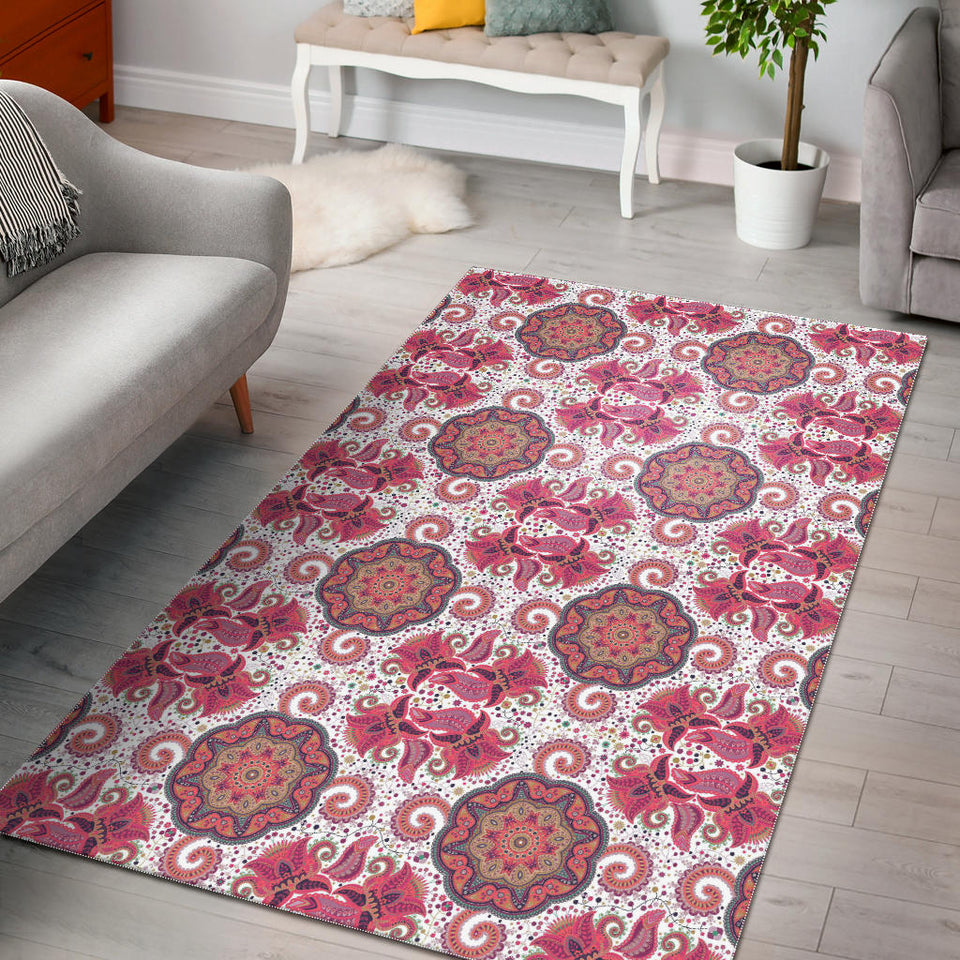 Indian Pattern Area Rug