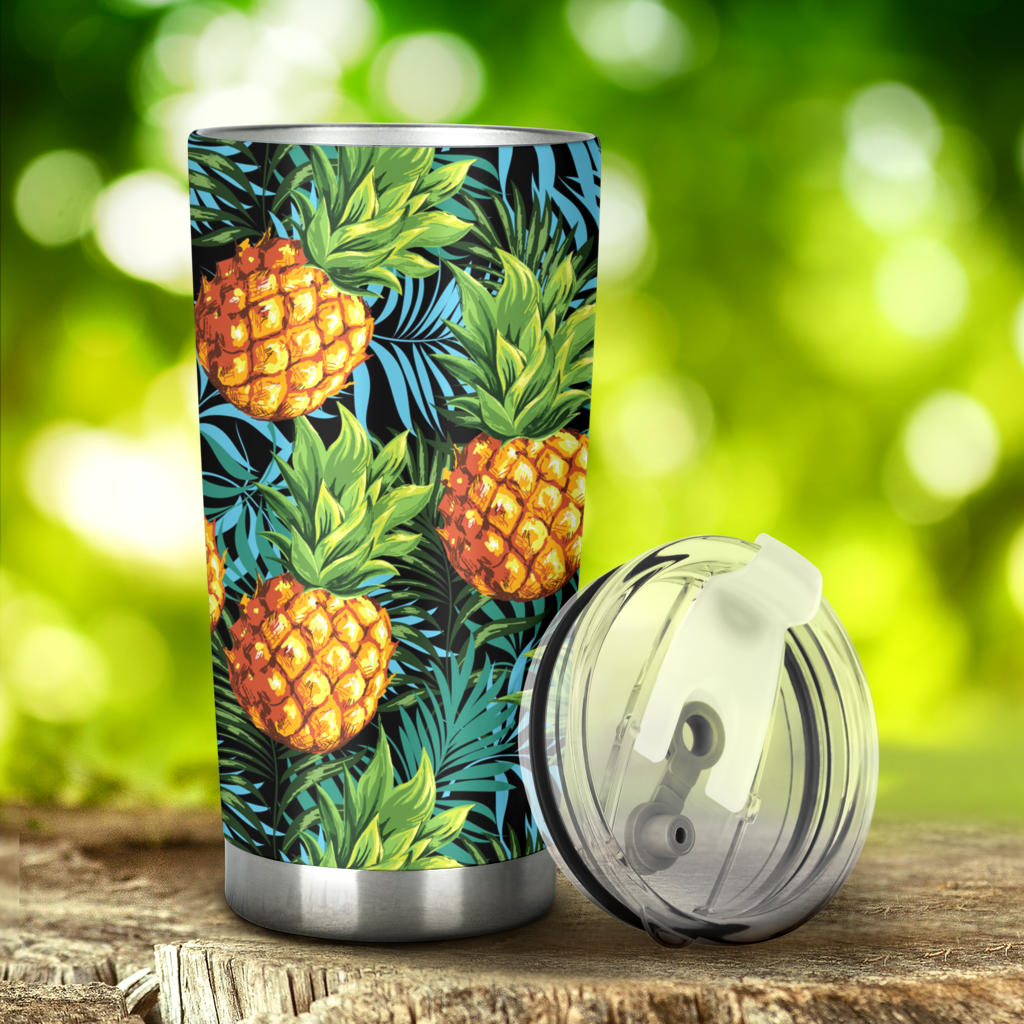 Pineapple Pattern Tumbler