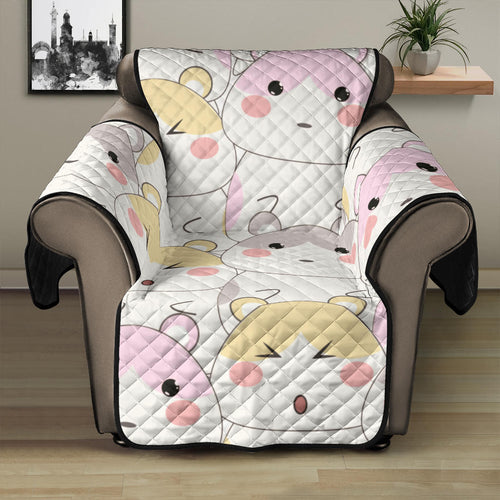 Hamster Pattern Recliner Cover Protector