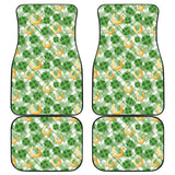 Horseshoes Pattern Print Design 05 Front and Back Car Mats