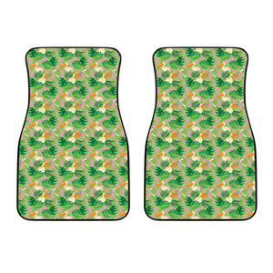 Pelican Pattern Print Design 05 Front Car Mats