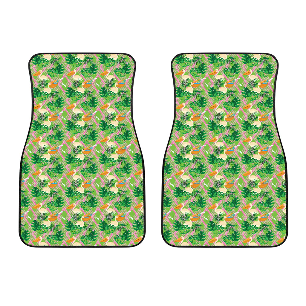 Pelican Pattern Print Design 05 Front Car Mats