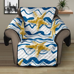 Starfish Pattern Recliner Cover Protector