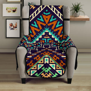 Zigzag Chevron African Afro Dashiki Adinkra Kente Pattern Chair Cover Protector