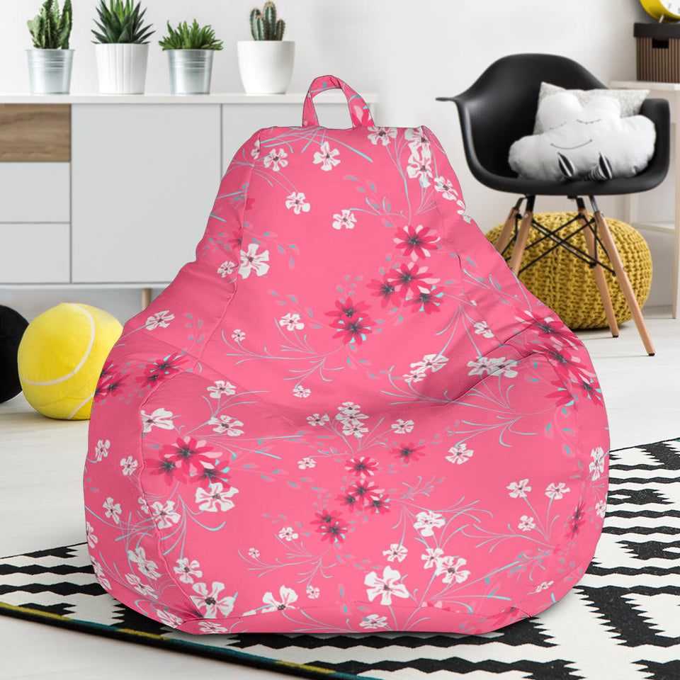 Sakura Pattern Background Bean Bag Cover