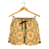 Squirrel Pattern Print Design 01 Women Shorts