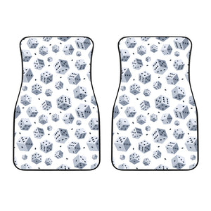 Dice Pattern Print Design 03 Front Car Mats