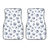 Dice Pattern Print Design 03 Front Car Mats