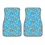 Sun Glasses Pattern Print Design 03 Front Car Mats