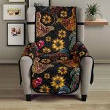 Rooster Chicken Flower Pattern Chair Cover Protector