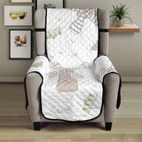 Windmill Pattern Background Chair Cover Protector