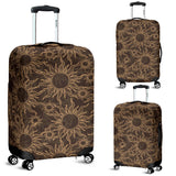 Sun Pattern Theme Luggage Covers