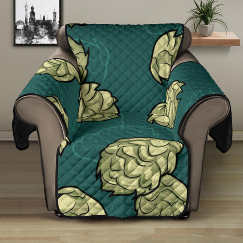 Hop Pattern Background Recliner Cover Protector