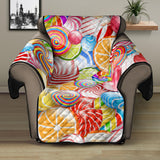 Candy Lollipop Pattern Recliner Cover Protector