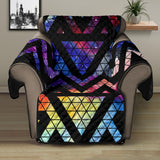 Space Colorful Tribal Galaxy Pattern Recliner Cover Protector