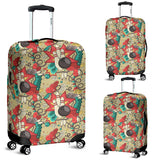 Bowling Pattern Background Luggage Covers