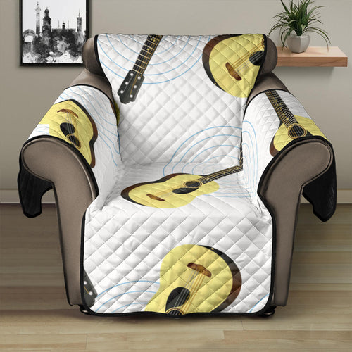 Classic Guitar Pattern Recliner Cover Protector