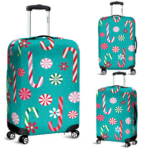 Christmas Candy Pattern Luggage Covers