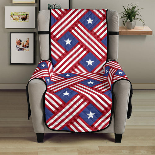 USA Star Stripe Pattern Chair Cover Protector